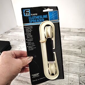 Vintage Franklin Clothesline Spreader – No Tangle Plastic Laundry Line Separator